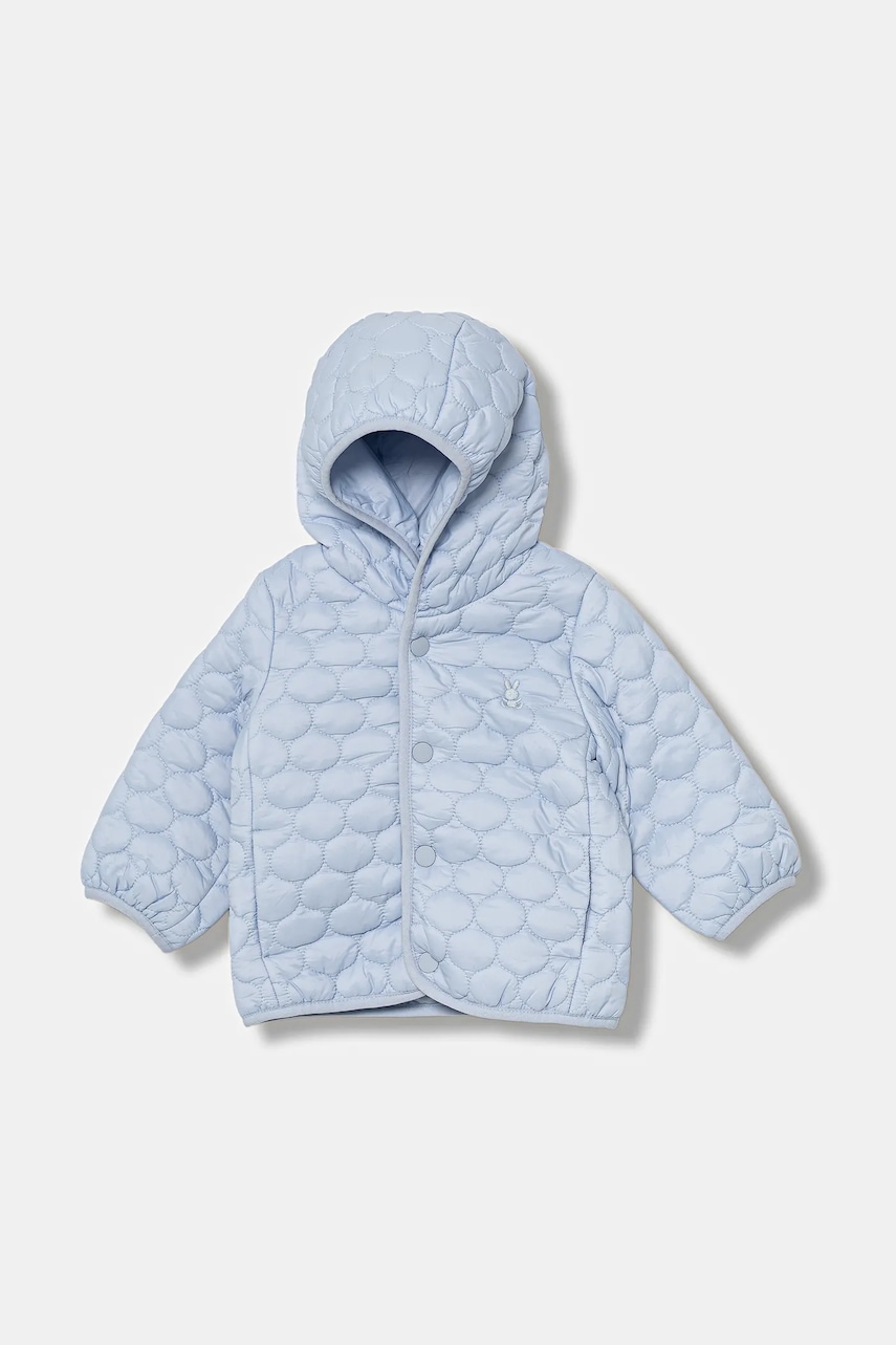 Kojenecká bunda United Colors of Benetton modrá barva, 2MJAAN00Z