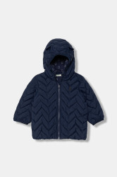 Kojenecká bunda United Colors of Benetton tmavomodrá barva, 2WU0AN00W