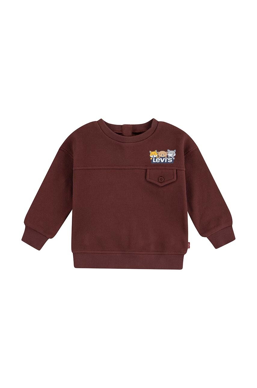 Kojenecká mikina Levi's CHARACTER POCKET CREW