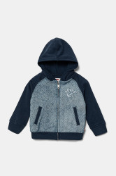 Kojenecká mikina Levi's TROMPE LOEIL DENIM HOODIE
