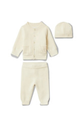 Kojenecká sada s bavlnou Calvin Klein Jeans 3-pack