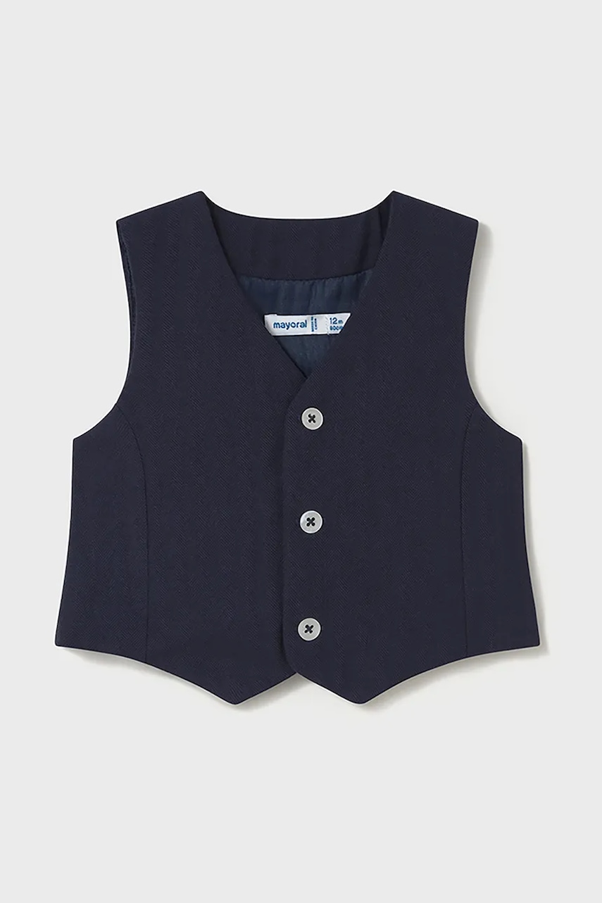 Kojenecká vesta ze směsi lnu Mayoral