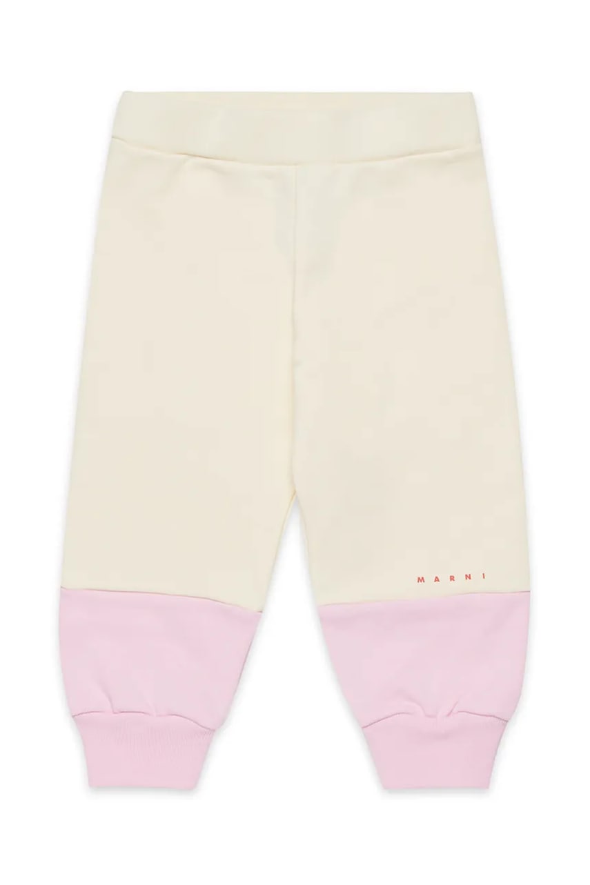 Kojenecké bavlněné tepláky Marni MP174B TROUSERS