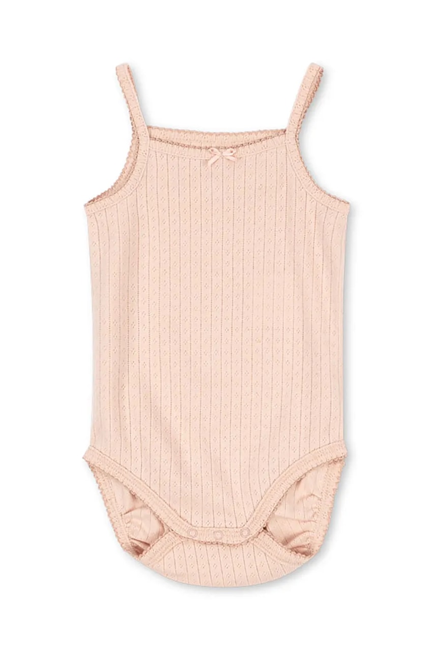 Kojenecké body Konges Sløjd MINNIE STRAP BODY GOTS