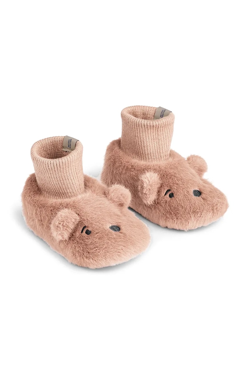 Kojenecké boty Liewood Beth Bear Plush Slipper