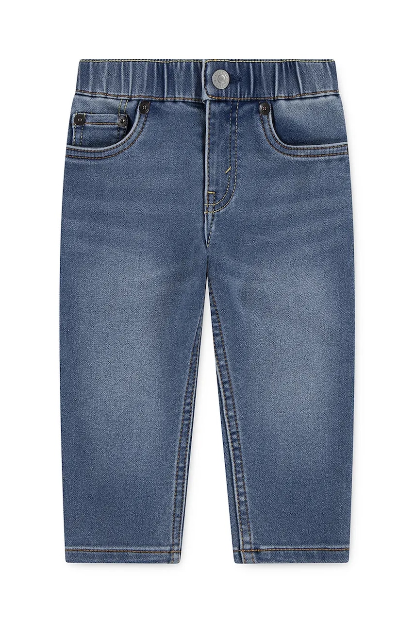 Kojenecké džíny Levi's SLIM DOBBY PULL ON