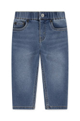 Kojenecké džíny Levi's SLIM DOBBY PULL ON