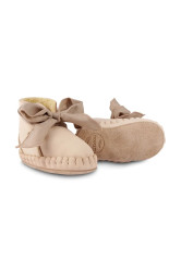 Kojenecké kožené boty Donsje Pina Organza Booties