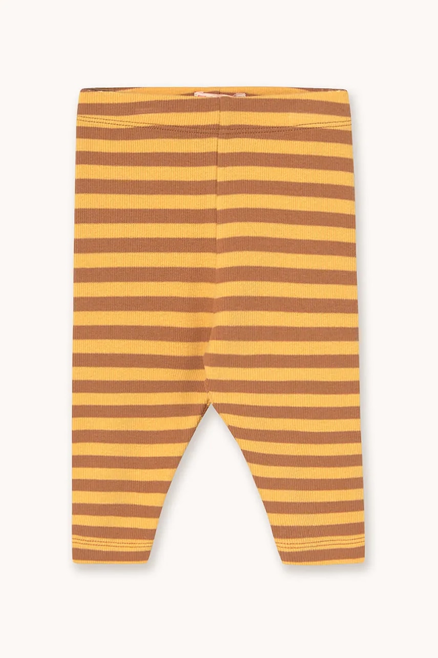 Kojenecké legíny Tinycottons STRIPES RIB BABY PANT