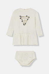 Kojenecké šaty Guess růžová barva, mini, áčková, A4YK19 KA6W4