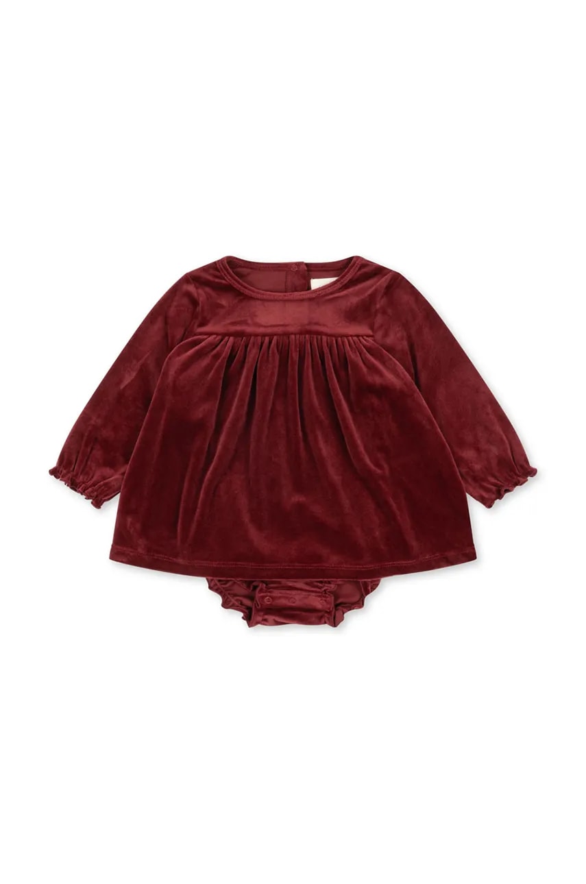 Kojenecké šaty Konges Sløjd JINGLE ROMPER DRESS GRS