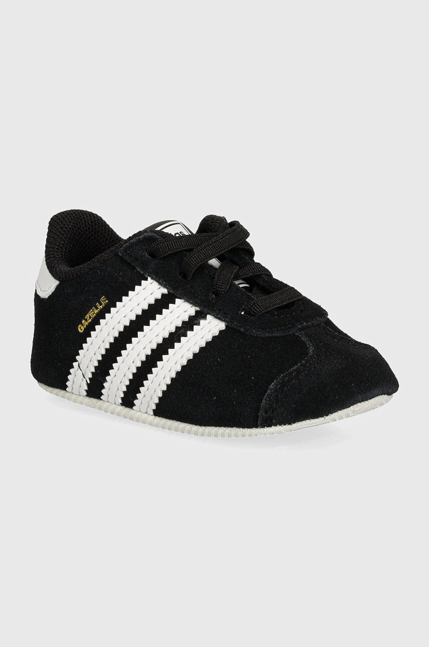 Kojenecké semišové boty adidas Originals GAZELLE CRIB