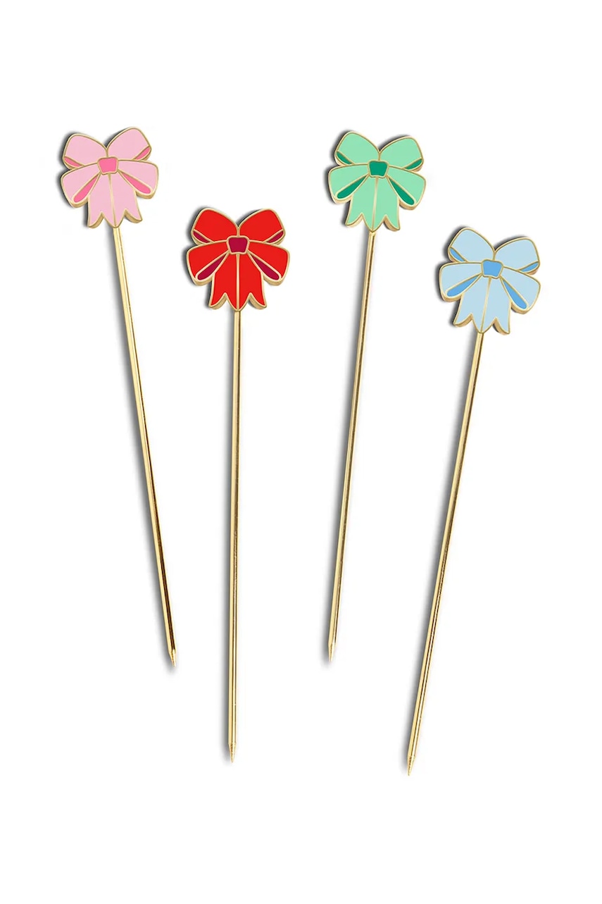 Koktejlová míchátka Octaevo Coquette 11,5 x 2 cm 4-pack