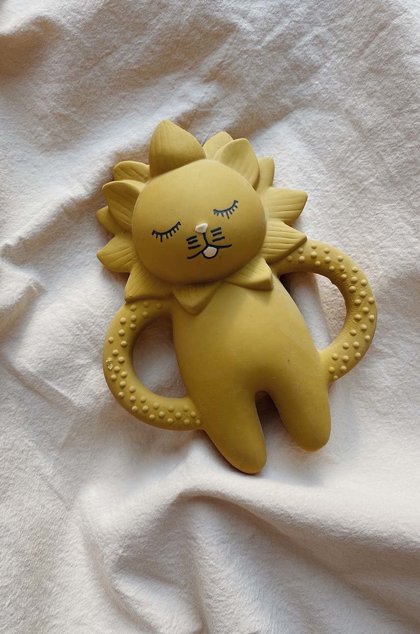 Konges Sløjd  Dětské kousátko  TEETH SOOTHER LION