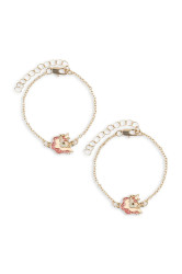 Konges Sløjd  Dětský náramek  UNICORN BESTIE BRACELETS 2-pack