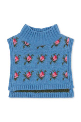 Konges Sløjd  nákrčník dětský s vlnou BELOU NECKWARMER