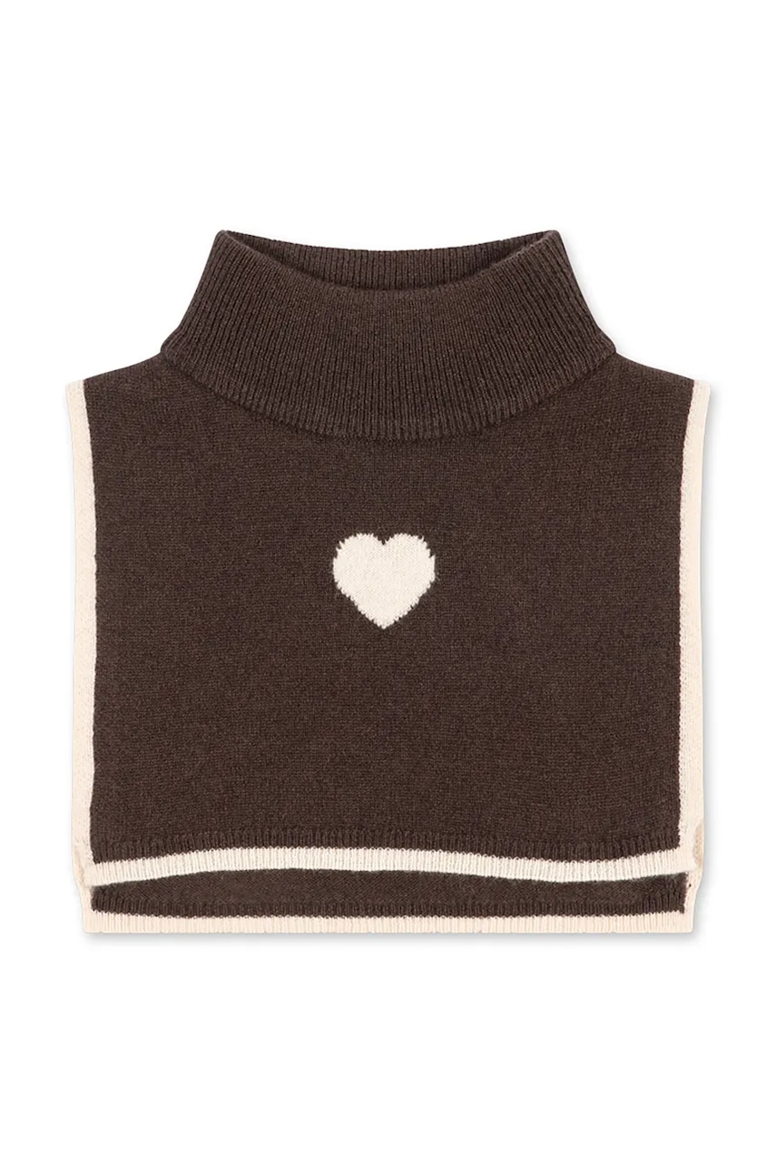 Konges Sløjd  nákrčník dětský vlněný COLLETTE NECKWARMER