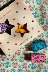 Konges Sløjd  pastelky dětské CONFETTI CRAYONS