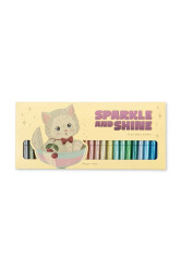 Konges Sløjd  pastelky dětské GLITTER MARKERS 24 PCS