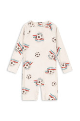Konges Sløjd  plážový overal dětský ASTER ONESIE GRS