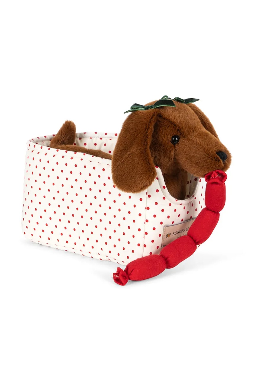 Konges Sløjd  plyšák dětský CHORIZO SAUSAGE DOG