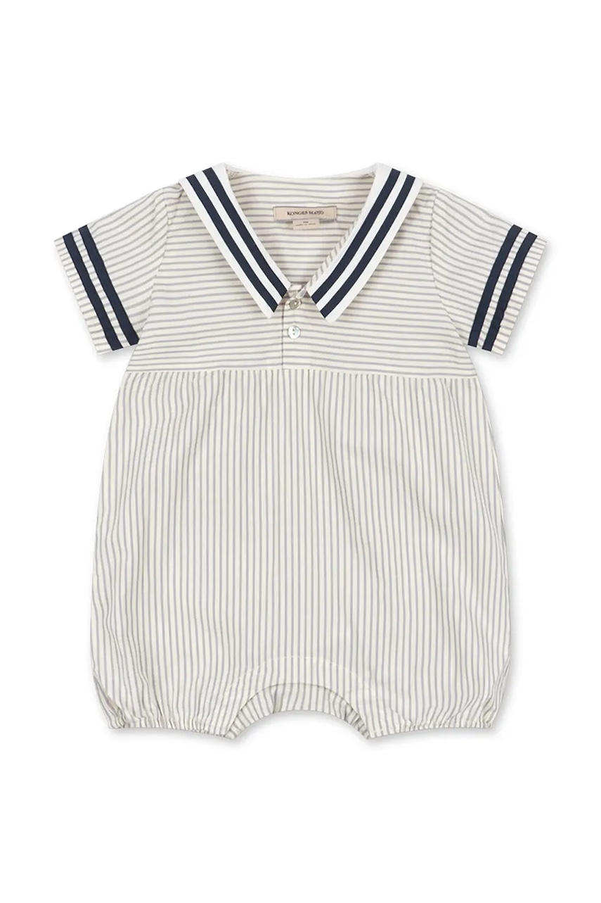 Konges Sløjd  romper dětský bavlněný ALLIE SAILOR ROMPER GOTS