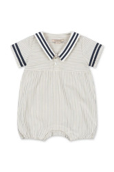 Konges Sløjd  romper dětský bavlněný ALLIE SAILOR ROMPER GOTS