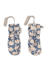 Konges Sløjd  rukavice dětské NOHR SNOW MITTENS PRINT