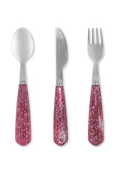 Konges Sløjd  sada dětských příborů GLITTER CUTLERY