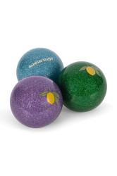 Konges Sløjd  sada hraček dětská 3 PACK SPARKLY BALLS