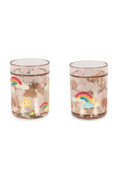 Konges Sløjd  sada hrnků dětská 2 PACK GLITTER CUPS