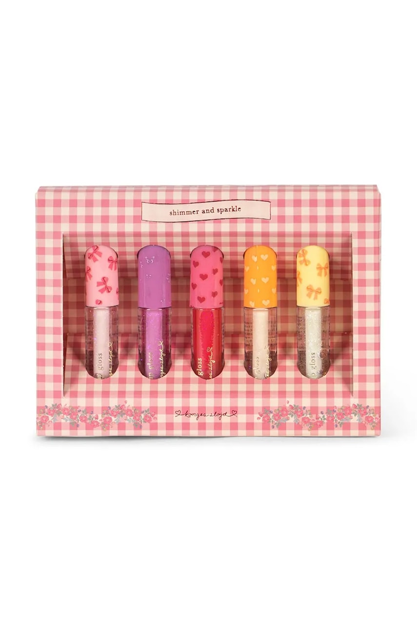 Konges Sløjd  Sada lesků na rty  GLITTER LIP GLOSS 5 PCS 5-pack