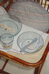 Konges Sløjd  sada nádobí dětská SPARKLY DINNER SET