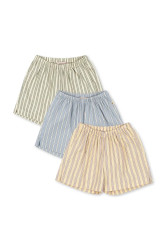 Konges Sløjd  šortky dětské bavlněné 3 PACK AZUR SHORTS GOTS