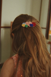 Konges Sløjd  sponka do vlasů dětská COEUR BEADED HAIR CLIP