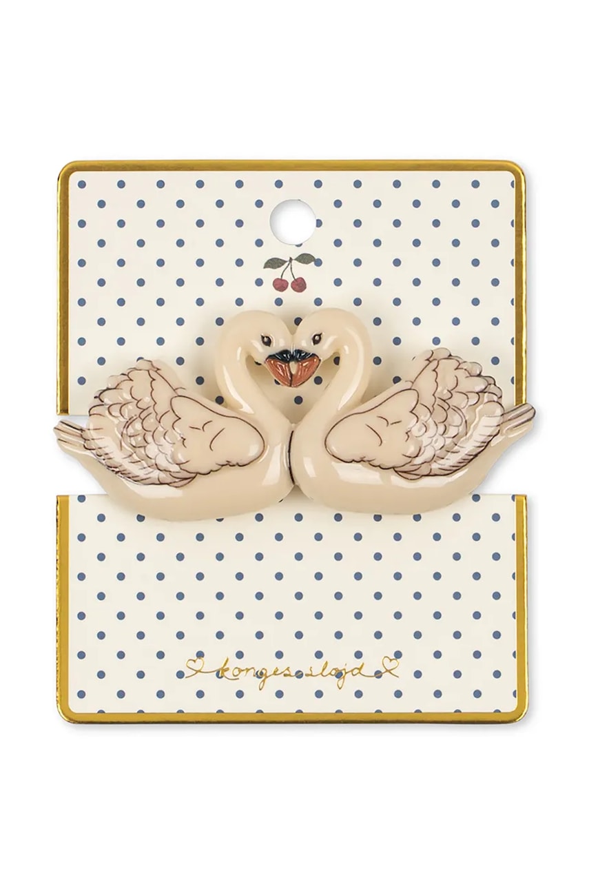 Konges Sløjd  sponka do vlasů dětská SWAN BIG HAIR CLIP