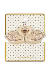 Konges Sløjd  sponka do vlasů dětská SWAN BIG HAIR CLIP