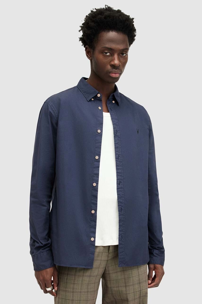 Košile AllSaints HAWTHORNE LS SHIRT