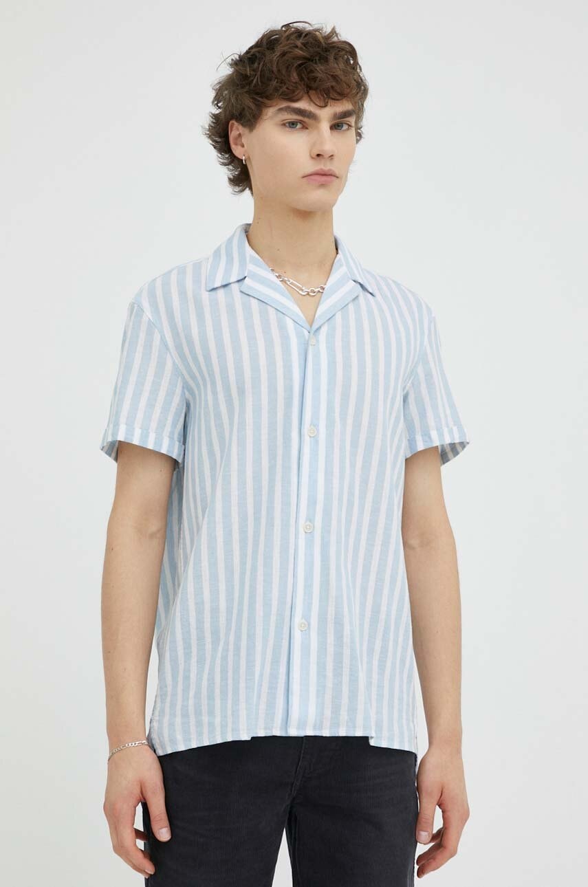 Košile s příměsí lnu Drykorn