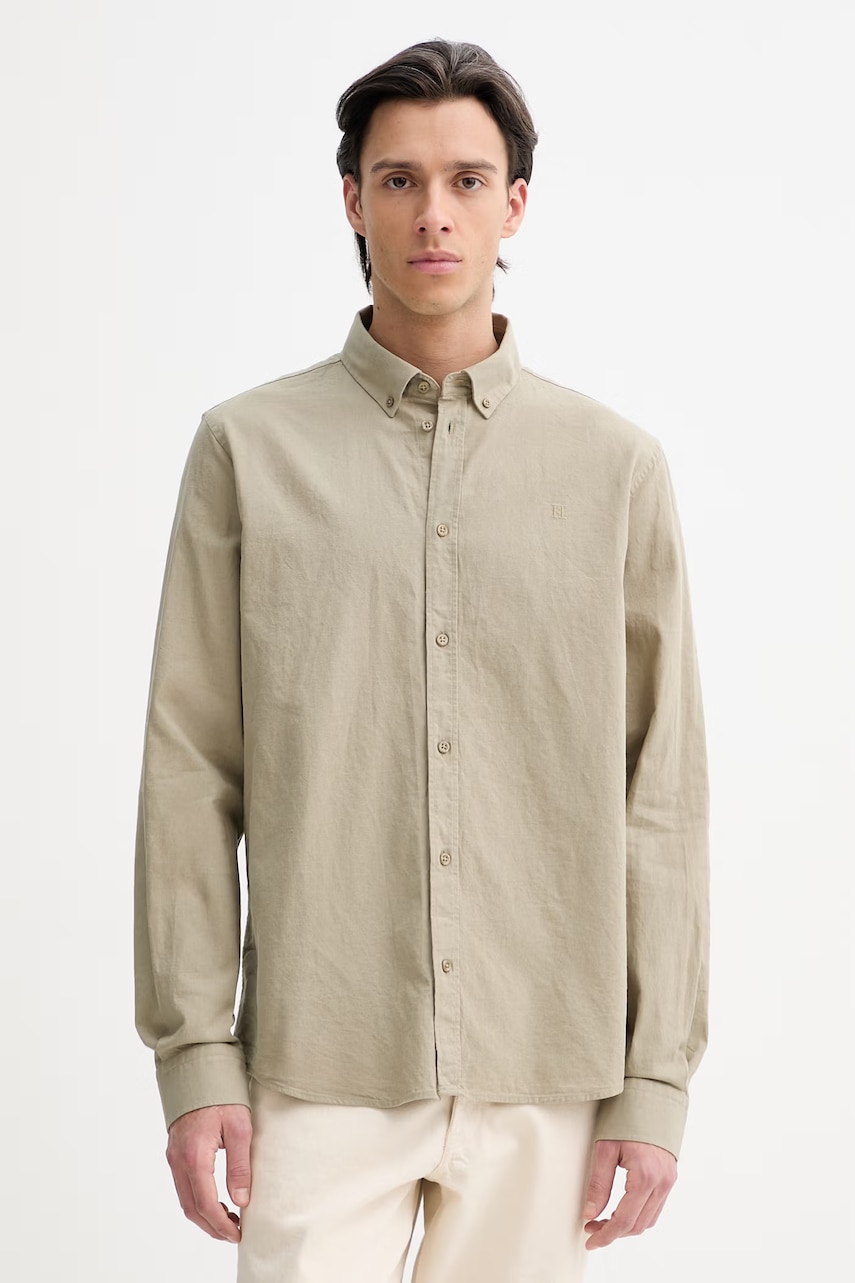 Košile s příměsí lnu Les Deux Konrad