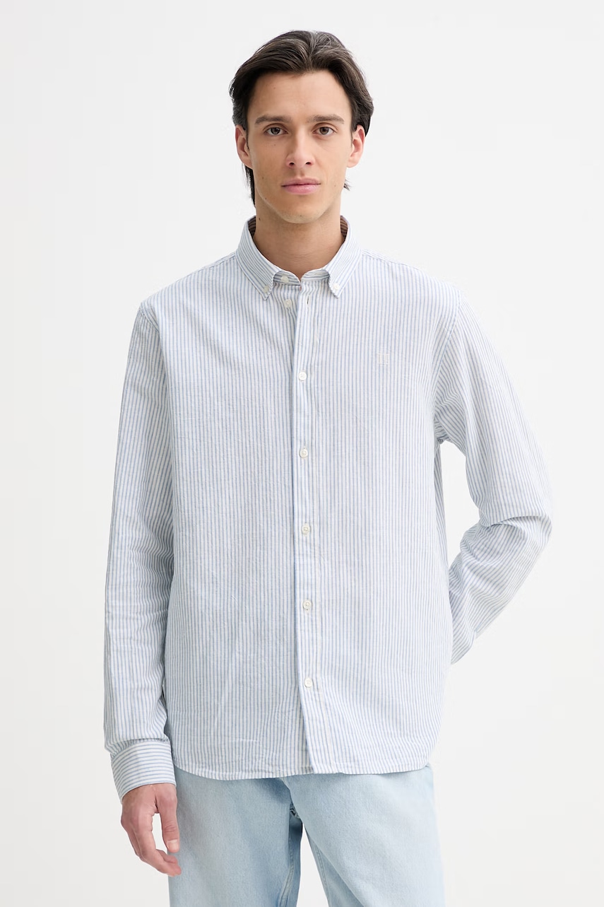 Košile s příměsí lnu Les Deux Konrad