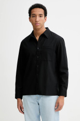 Košile s příměsí vlny Calvin Klein