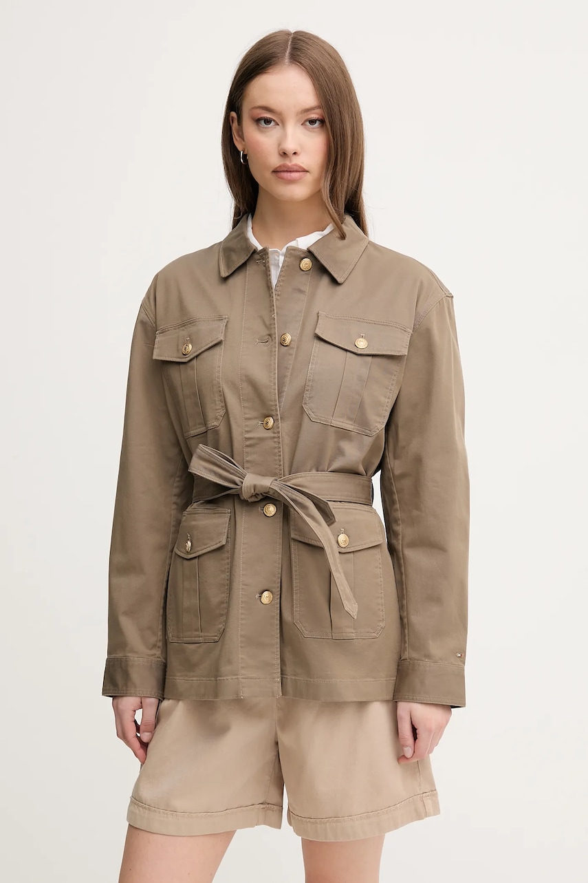 Košilová bunda Tommy Hilfiger