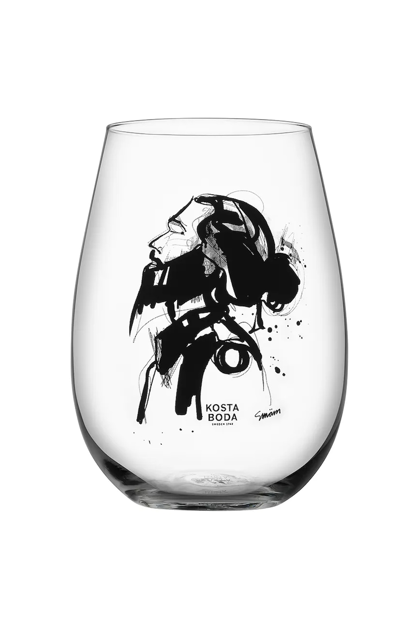 Kosta Boda  Sada skleniček  Love Him 570 ml 2-pack
