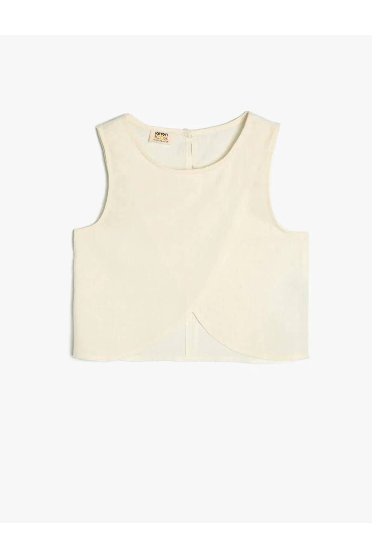 Koton 4skg60024aw Girl's Blouse White