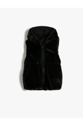 Koton Baby Girl Black Vest