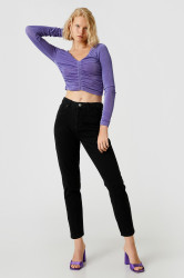 Koton Dámské černé kalhoty