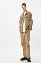 Koton Men's Camel Hair Jeans