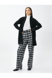 Koton Oversize pletenina Cardigan Šálový límec