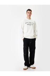 Koton Oversize Pocket Detailed Cotton Cargo Jeans